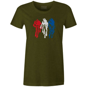3 Up Sprint Women'sThread+Spoke - THREAD+SPOKE | MTB APPAREL | ROAD BIKING T-SHIRTS | BICYCLE T SHIRTS |