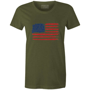 Bikes of America Women'sJordon Mazziotti - THREAD+SPOKE | MTB APPAREL | ROAD BIKING T-SHIRTS | BICYCLE T SHIRTS |