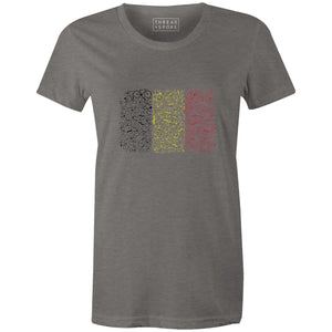Bikes of Belgium Women'sJordon Mazziotti - THREAD+SPOKE | MTB APPAREL | ROAD BIKING T-SHIRTS | BICYCLE T SHIRTS |