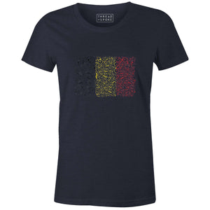 Bikes of Belgium Women'sJordon Mazziotti - THREAD+SPOKE | MTB APPAREL | ROAD BIKING T-SHIRTS | BICYCLE T SHIRTS |