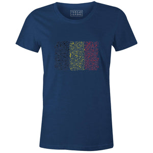 Bikes of Belgium Women'sJordon Mazziotti - THREAD+SPOKE | MTB APPAREL | ROAD BIKING T-SHIRTS | BICYCLE T SHIRTS |