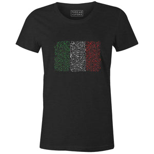 Bikes of Italy Women'sJordon Mazziotti - THREAD+SPOKE | MTB APPAREL | ROAD BIKING T-SHIRTS | BICYCLE T SHIRTS |