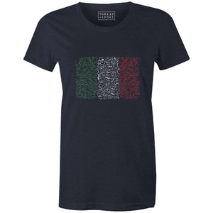 Bikes of Italy Women'sJordon Mazziotti - THREAD+SPOKE | MTB APPAREL | ROAD BIKING T-SHIRTS | BICYCLE T SHIRTS |