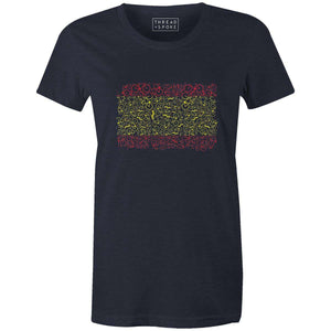 Bikes of Spain Women'sJordon Mazziotti - THREAD+SPOKE | MTB APPAREL | ROAD BIKING T-SHIRTS | BICYCLE T SHIRTS |