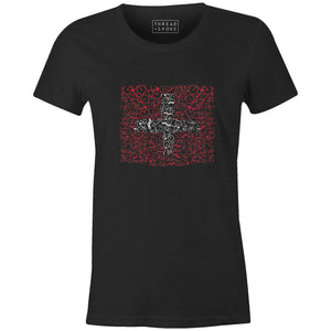 Bikes Of Swiss Women'sJordon Mazziotti - THREAD+SPOKE | MTB APPAREL | ROAD BIKING T-SHIRTS | BICYCLE T SHIRTS |