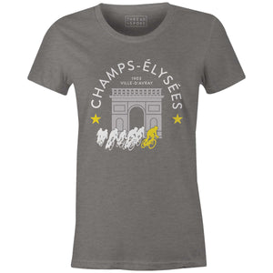 Champs Elysees Tee Women'sThread+Spoke - THREAD+SPOKE | MTB APPAREL | ROAD BIKING T-SHIRTS | BICYCLE T SHIRTS |