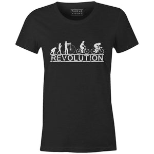 Cycling Revolution Women'sMile24 - THREAD+SPOKE | MTB APPAREL | ROAD BIKING T-SHIRTS | BICYCLE T SHIRTS |