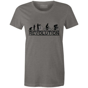 Cycling Revolution Women'sMile24 - THREAD+SPOKE | MTB APPAREL | ROAD BIKING T-SHIRTS | BICYCLE T SHIRTS |