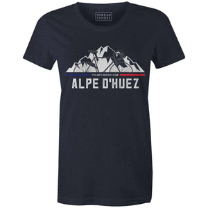 Cyclings Greatest Climb Women'sThread+Spoke - THREAD+SPOKE | MTB APPAREL | ROAD BIKING T-SHIRTS | BICYCLE T SHIRTS |