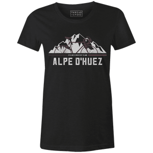 Cyclings Greatest Climb Women'sThread+Spoke - THREAD+SPOKE | MTB APPAREL | ROAD BIKING T-SHIRTS | BICYCLE T SHIRTS |