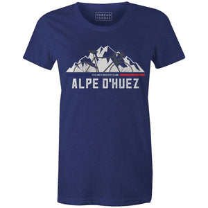 Cyclings Greatest Climb Women'sThread+Spoke - THREAD+SPOKE | MTB APPAREL | ROAD BIKING T-SHIRTS | BICYCLE T SHIRTS |
