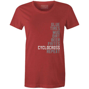 Cyclocross List Women'sThread+Spoke - THREAD+SPOKE | MTB APPAREL | ROAD BIKING T-SHIRTS | BICYCLE T SHIRTS |