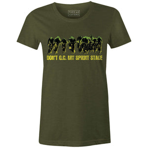 Don't GC My Sprint Stage Women'sThread+Spoke - THREAD+SPOKE | MTB APPAREL | ROAD BIKING T-SHIRTS | BICYCLE T SHIRTS |