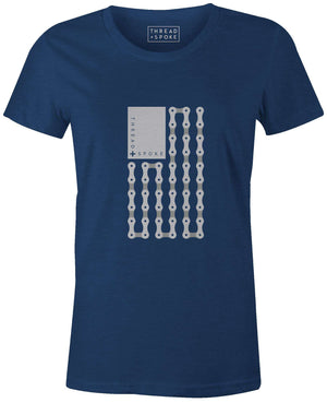 Freedom Chains Women'sKimball Henneman - THREAD+SPOKE | MTB APPAREL | ROAD BIKING T-SHIRTS | BICYCLE T SHIRTS |