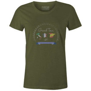 Grand Tour Women'sZac Payne - THREAD+SPOKE | MTB APPAREL | ROAD BIKING T-SHIRTS | BICYCLE T SHIRTS |