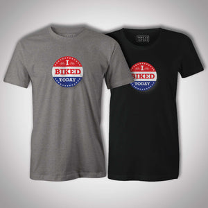 I Biked Today Women'sThread+Spoke - THREAD+SPOKE | MTB APPAREL | ROAD BIKING T-SHIRTS | BICYCLE T SHIRTS |
