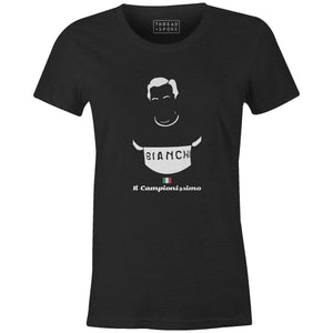 Il Campionissimo Women'sBICI - THREAD+SPOKE | MTB APPAREL | ROAD BIKING T-SHIRTS | BICYCLE T SHIRTS |