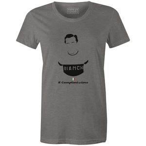 Il Campionissimo Women'sBICI - THREAD+SPOKE | MTB APPAREL | ROAD BIKING T-SHIRTS | BICYCLE T SHIRTS |
