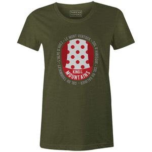 King Of The Mountains Cap Women'sThread+Spoke - THREAD+SPOKE | MTB APPAREL | ROAD BIKING T-SHIRTS | BICYCLE T SHIRTS |