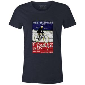 La Française Women'sPoster Bob - THREAD+SPOKE | MTB APPAREL | ROAD BIKING T-SHIRTS | BICYCLE T SHIRTS |