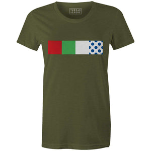La Vuelta Jersey Women'sThread+Spoke - THREAD+SPOKE | MTB APPAREL | ROAD BIKING T-SHIRTS | BICYCLE T SHIRTS |