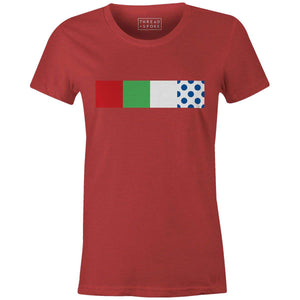 La Vuelta Jersey Women'sThread+Spoke - THREAD+SPOKE | MTB APPAREL | ROAD BIKING T-SHIRTS | BICYCLE T SHIRTS |