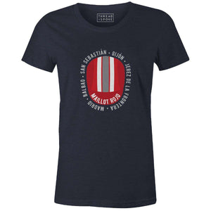 La Vuelta Maillot Rojo Cap Women'sThread+Spoke - THREAD+SPOKE | MTB APPAREL | ROAD BIKING T-SHIRTS | BICYCLE T SHIRTS |