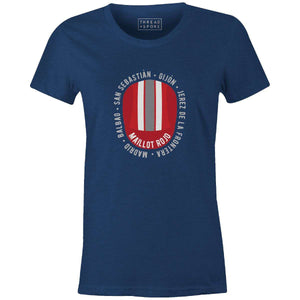 La Vuelta Maillot Rojo Cap Women'sThread+Spoke - THREAD+SPOKE | MTB APPAREL | ROAD BIKING T-SHIRTS | BICYCLE T SHIRTS |
