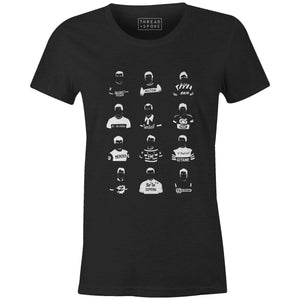 Legends Collection Women'sBICI - THREAD+SPOKE | MTB APPAREL | ROAD BIKING T-SHIRTS | BICYCLE T SHIRTS |