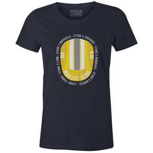 Maillot Jaune Cap Women'sThread+Spoke - THREAD+SPOKE | MTB APPAREL | ROAD BIKING T-SHIRTS | BICYCLE T SHIRTS |