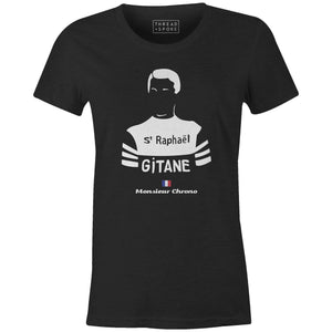 Monsieur Chrono Women'sBICI - THREAD+SPOKE | MTB APPAREL | ROAD BIKING T-SHIRTS | BICYCLE T SHIRTS |