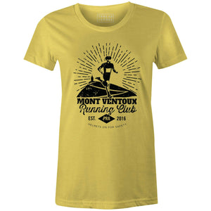 Mont Ventoux Running Club Women'sThread+Spoke - THREAD+SPOKE | MTB APPAREL | ROAD BIKING T-SHIRTS | BICYCLE T SHIRTS |