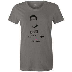 Mr. Tom Women'sBICI - THREAD+SPOKE | MTB APPAREL | ROAD BIKING T-SHIRTS | BICYCLE T SHIRTS |