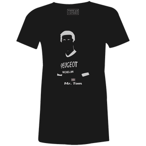Mr. Tom Women'sBICI - THREAD+SPOKE | MTB APPAREL | ROAD BIKING T-SHIRTS | BICYCLE T SHIRTS |