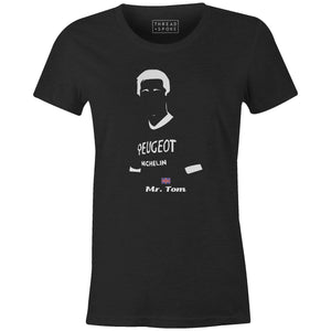 Mr. Tom Women'sBICI - THREAD+SPOKE | MTB APPAREL | ROAD BIKING T-SHIRTS | BICYCLE T SHIRTS |