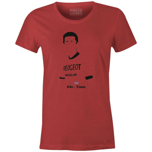Mr. Tom Women'sBICI - THREAD+SPOKE | MTB APPAREL | ROAD BIKING T-SHIRTS | BICYCLE T SHIRTS |