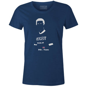 Mr. Tom Women'sBICI - THREAD+SPOKE | MTB APPAREL | ROAD BIKING T-SHIRTS | BICYCLE T SHIRTS |
