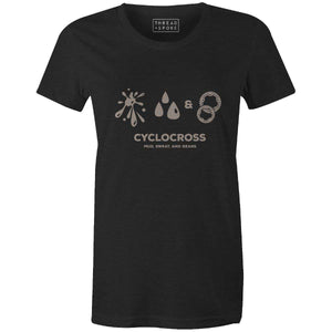 Mud Sweat and Gears Women'sThread+Spoke - THREAD+SPOKE | MTB APPAREL | ROAD BIKING T-SHIRTS | BICYCLE T SHIRTS |