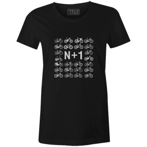 N+1 Women'sThread+Spoke - THREAD+SPOKE | MTB APPAREL | ROAD BIKING T-SHIRTS | BICYCLE T SHIRTS |