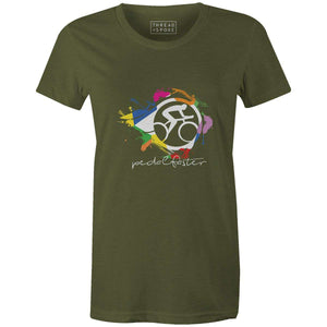 Pedal Faster Women'sZac Payne - THREAD+SPOKE | MTB APPAREL | ROAD BIKING T-SHIRTS | BICYCLE T SHIRTS |