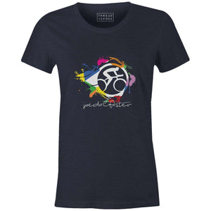 Pedal Faster Women'sZac Payne - THREAD+SPOKE | MTB APPAREL | ROAD BIKING T-SHIRTS | BICYCLE T SHIRTS |