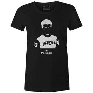 Poupou Women'sBICI - THREAD+SPOKE | MTB APPAREL | ROAD BIKING T-SHIRTS | BICYCLE T SHIRTS |