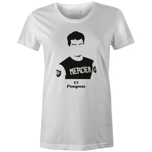 Poupou Women'sBICI - THREAD+SPOKE | MTB APPAREL | ROAD BIKING T-SHIRTS | BICYCLE T SHIRTS |