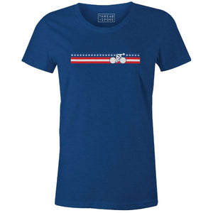 Rainbow Biker USA Women'sThread+Spoke - THREAD+SPOKE | MTB APPAREL | ROAD BIKING T-SHIRTS | BICYCLE T SHIRTS |