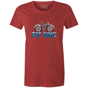 Snow Caps Tee Women'sThread+Spoke - THREAD+SPOKE | MTB APPAREL | ROAD BIKING T-SHIRTS | BICYCLE T SHIRTS |