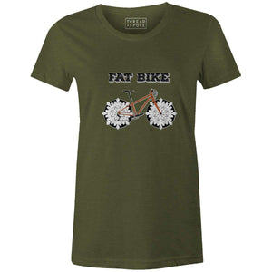 Snow Tire Tees Women'sThread+Spoke - THREAD+SPOKE | MTB APPAREL | ROAD BIKING T-SHIRTS | BICYCLE T SHIRTS |