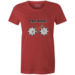 Snow Tire Tees Women'sThread+Spoke - THREAD+SPOKE | MTB APPAREL | ROAD BIKING T-SHIRTS | BICYCLE T SHIRTS |
