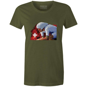 Spartacus Women'sThread+Spoke - THREAD+SPOKE | MTB APPAREL | ROAD BIKING T-SHIRTS | BICYCLE T SHIRTS |