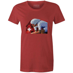 Spartacus Women'sThread+Spoke - THREAD+SPOKE | MTB APPAREL | ROAD BIKING T-SHIRTS | BICYCLE T SHIRTS |