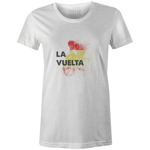 Splatter Rider Women'sThread+Spoke - THREAD+SPOKE | MTB APPAREL | ROAD BIKING T-SHIRTS | BICYCLE T SHIRTS |